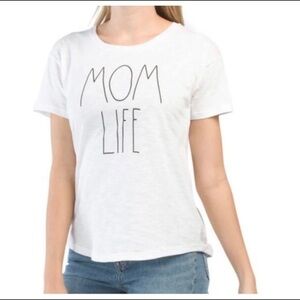 Rae Dunn Mom Life short sleeve Tshirt Xsmall NWT